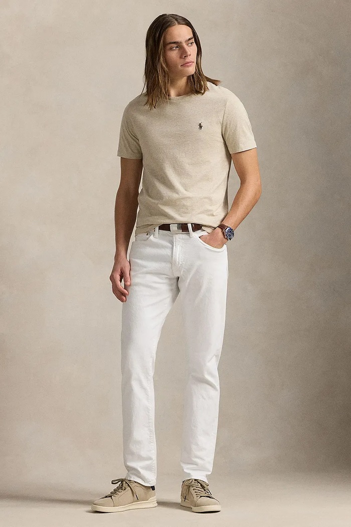 Oblečenie Tričko Polo Ralph Lauren 710671438203 béžová