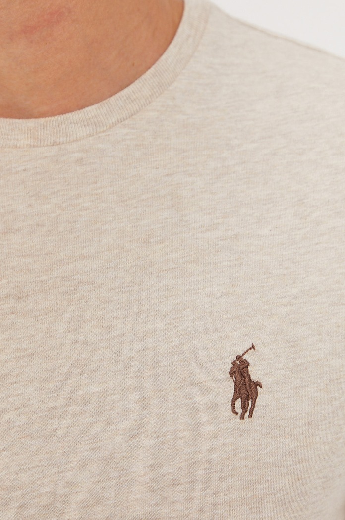 Μπλουζάκι Polo Ralph Lauren 710671438203 μπεζ