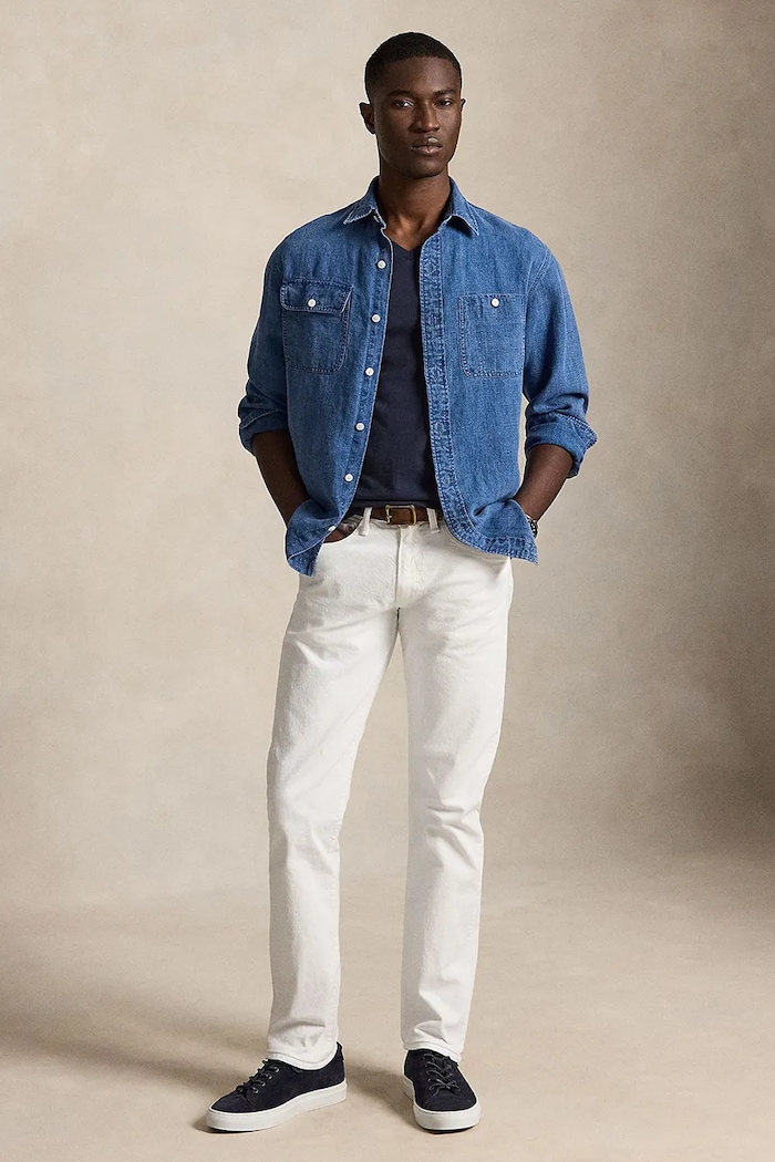 Oblečenie Polo Ralph Lauren - Tričko 710671453091 tmavomodrá