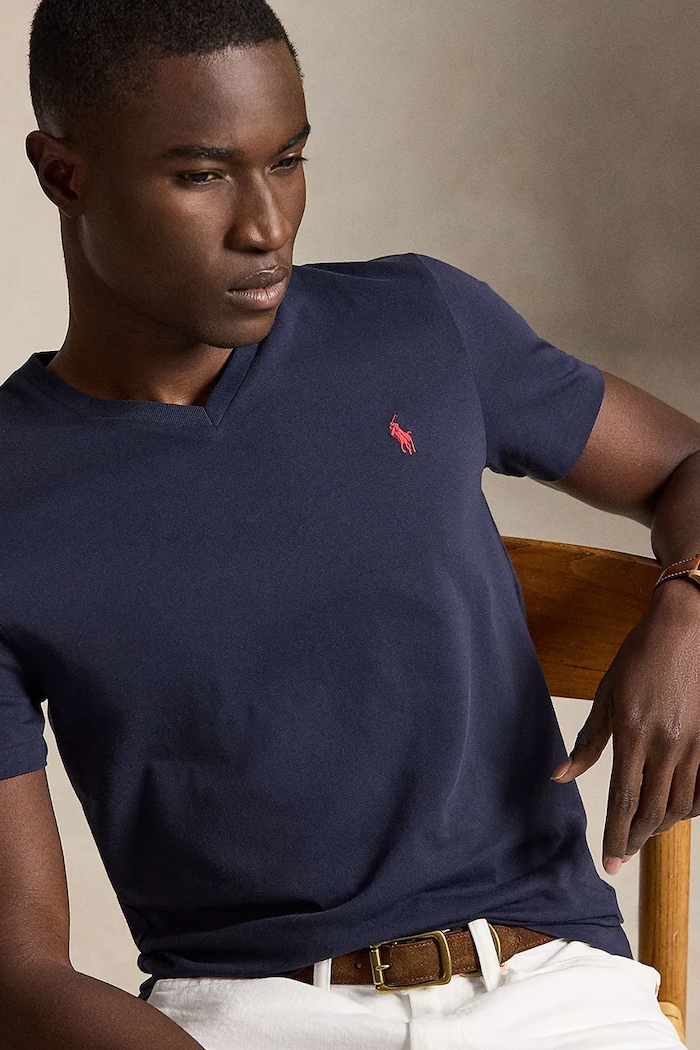 Polo Ralph Lauren - Tričko tmavomodrá 710671453091