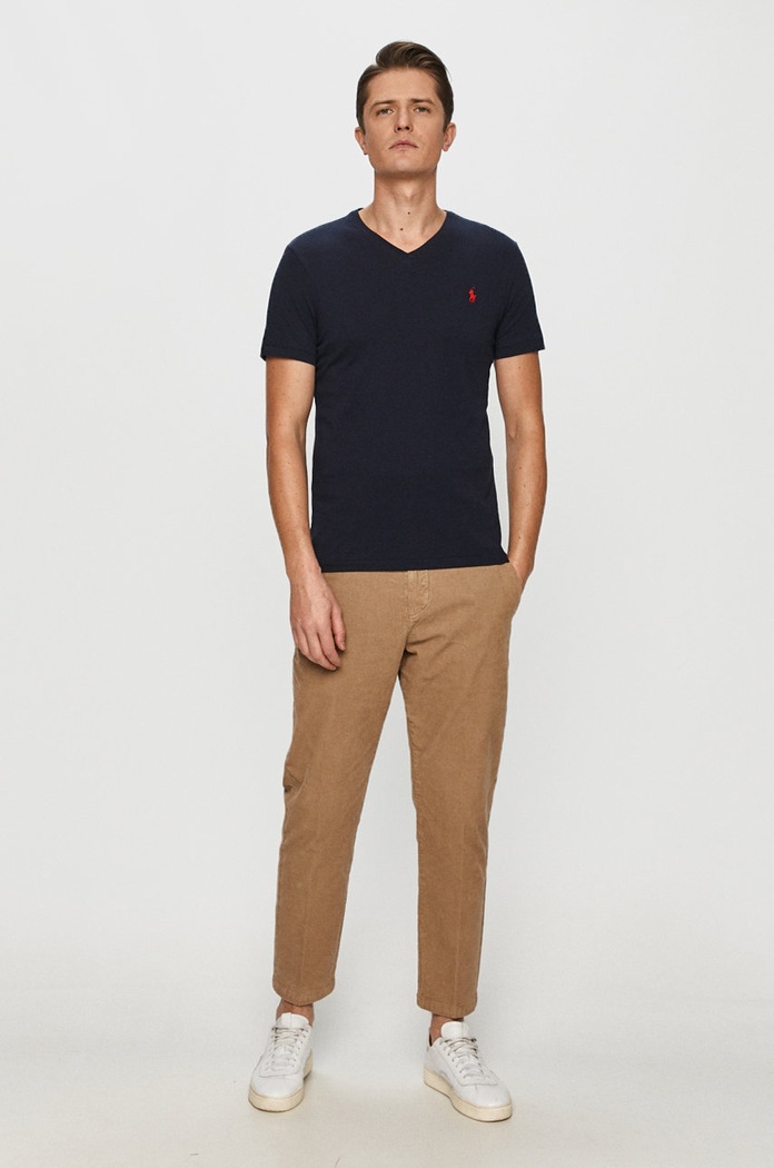 Polo Ralph Lauren - T-shirt 710671453091 710671453091 granatowy SS21