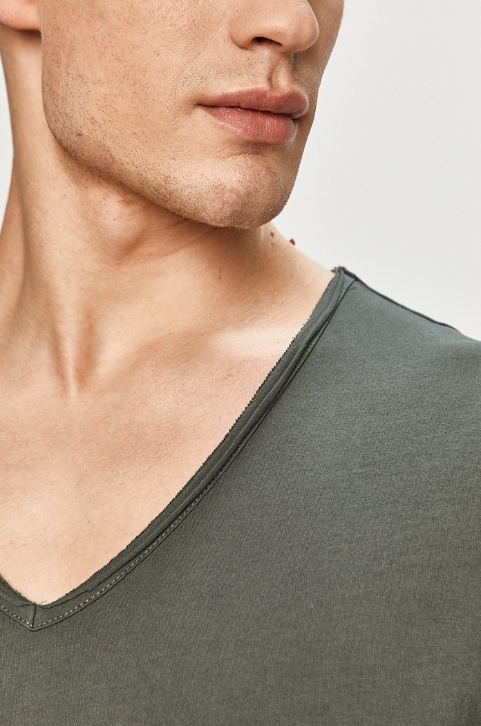 Tigha - T-shirt 100878 szary