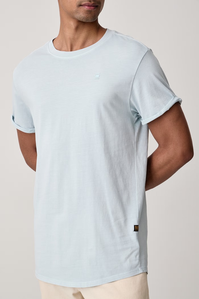 T-shirt męski bawełniany Lash G-Star D16396.2653 niebieski