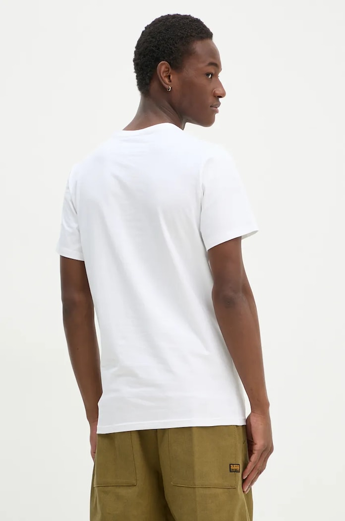 Abbigliamento G-Star t-shirt Slim base D19070.C723 bianco