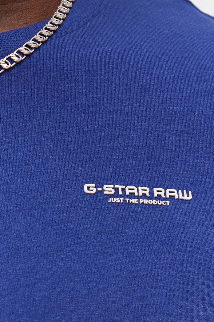 Tričko G-Star Slim base D19070.C723 modrá