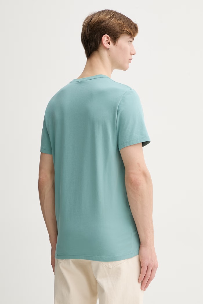 Oblečenie Tričko G-Star Raw D19070.C723 tyrkysová