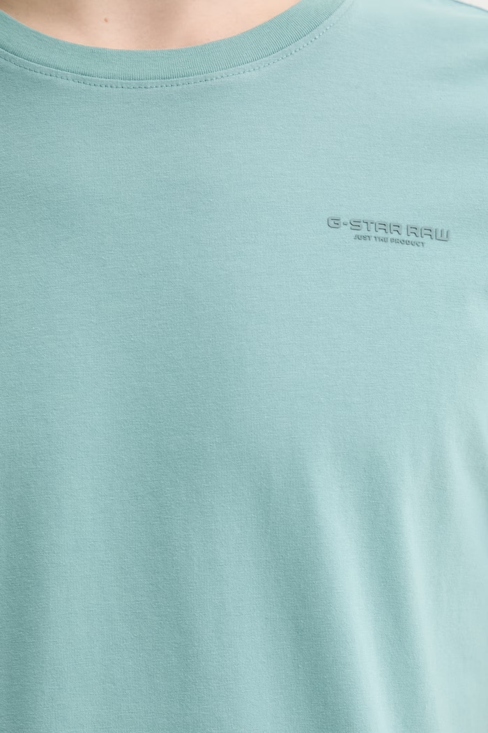 Tričko G-Star Raw D19070.C723 tyrkysová