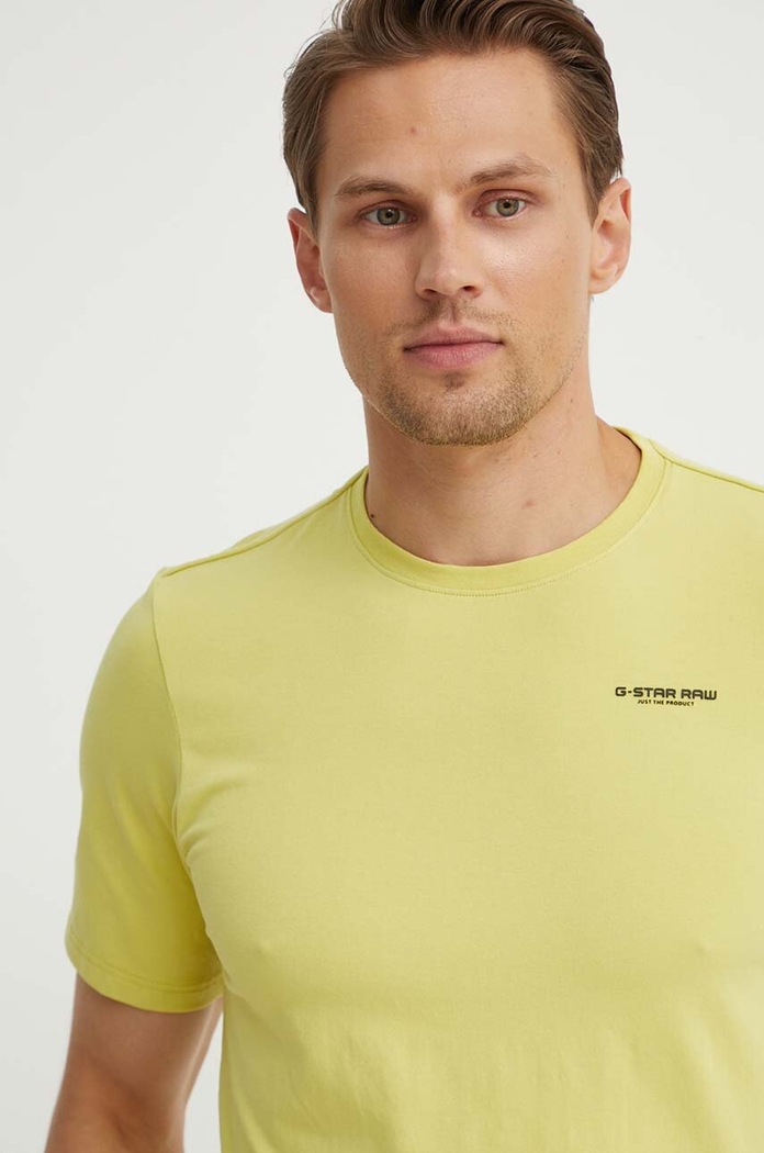 G-Star tricou Slim base verde D19070.C723