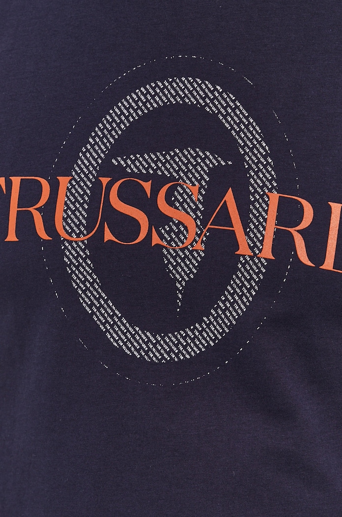 Trussardi Jeans T-shirt 52T00507.1T003076 granatowy