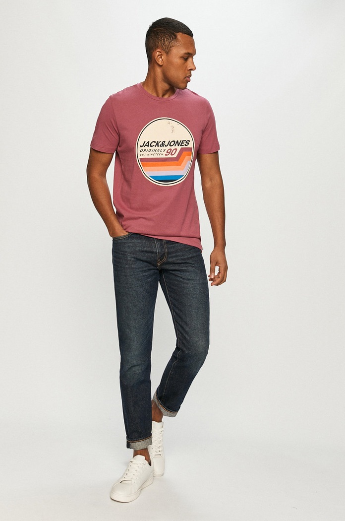 Jack & Jones Tricou 12186212 roz AA00