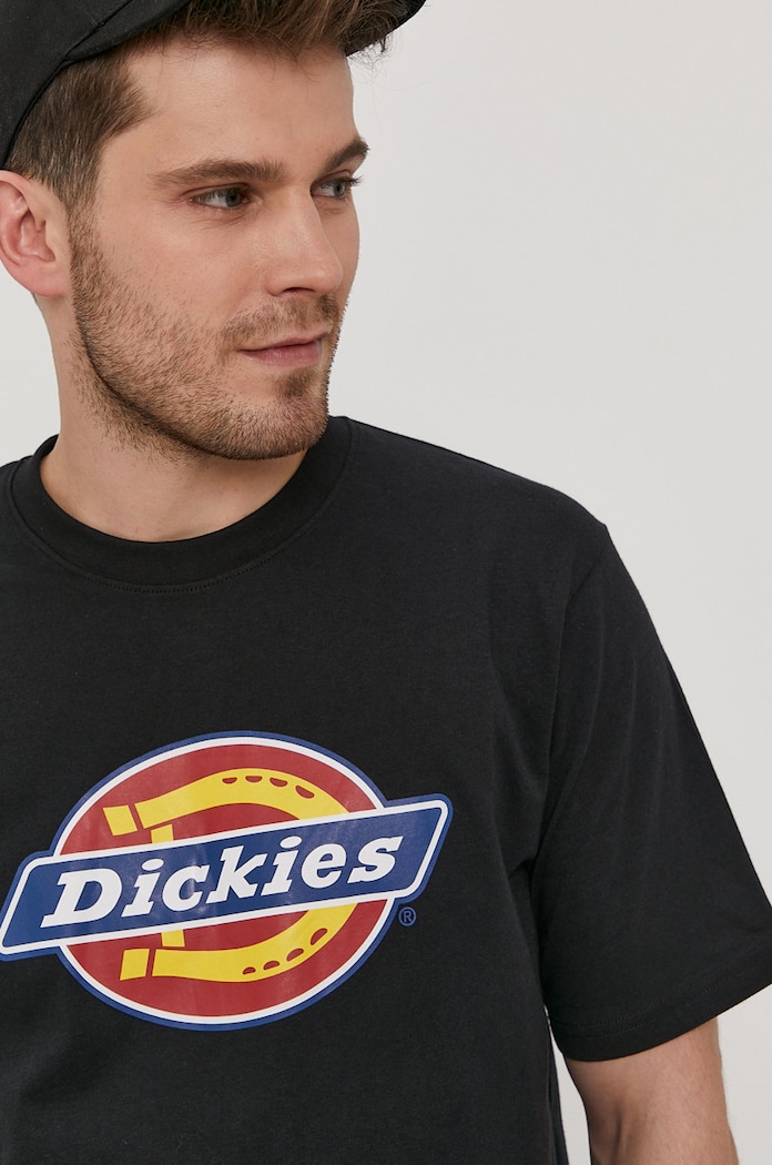 Dickies T-shirt črna DK0A4XC9BLK
