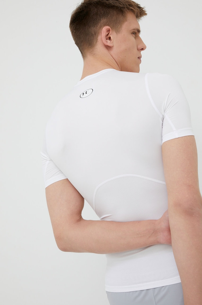 Odjeća Majica kratkih rukava za trening Under Armour 1361518 bijela