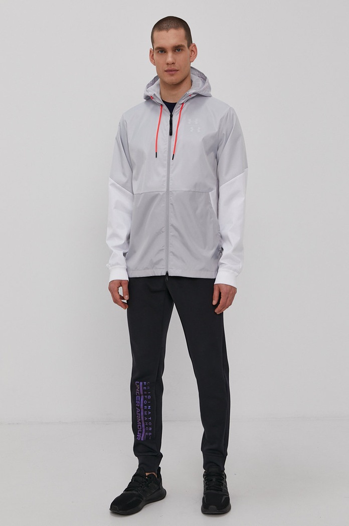 Under Armour t-shirt treningowy męski 1361518 granatowy SS26