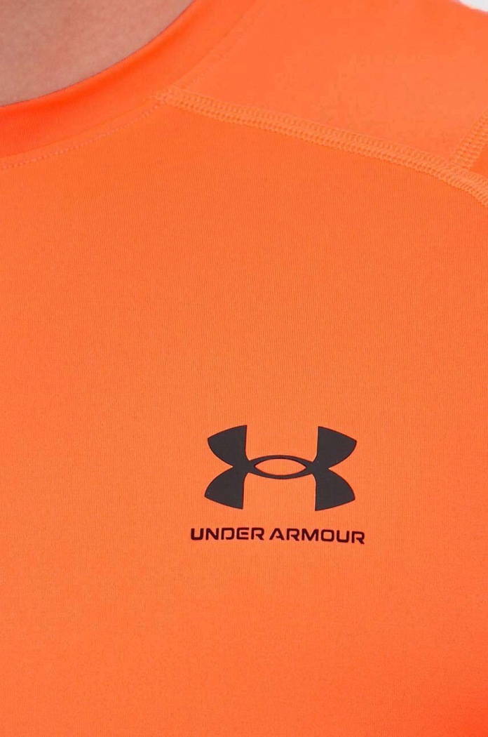 Kratka majica za vadbo Under Armour 1361683 oranžna