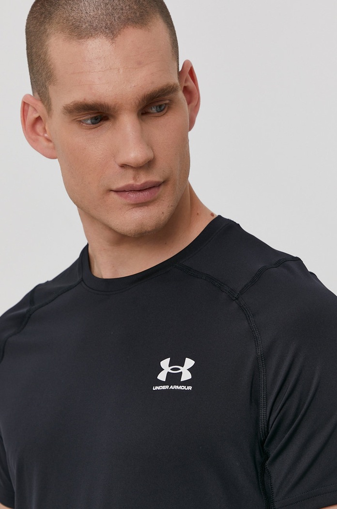 T-shirt treningowy Under Armour 1361683 czarny