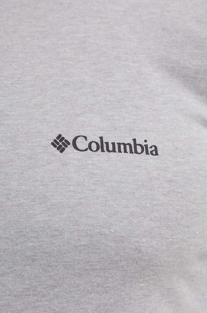 Bavlněné tričko Columbia Rapid Ridge Back Graphic 1934824 šedá