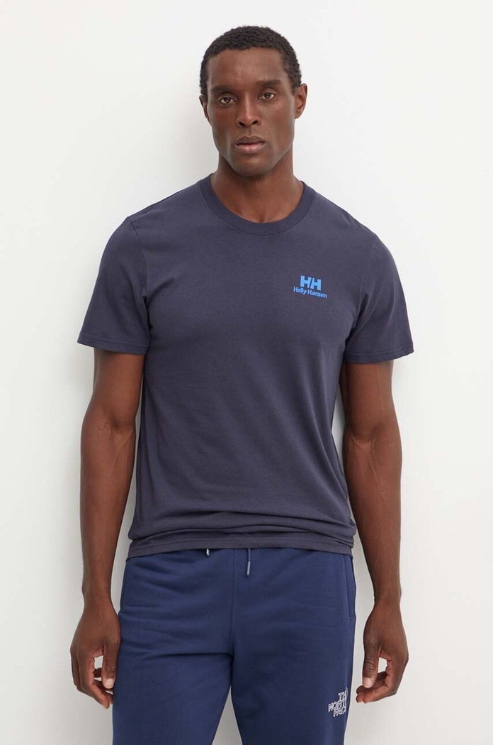 Helly Hansen tricou bleumarin 62978