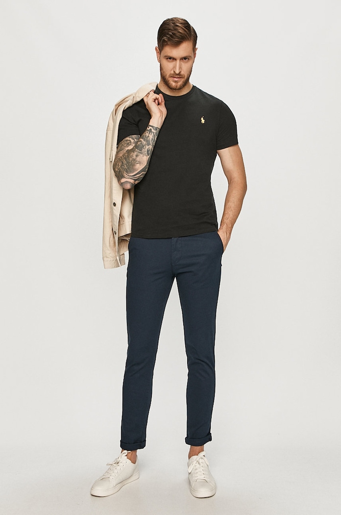 Polo Ralph Lauren - T-shirt 710766890001 710766890001 czarny SS21