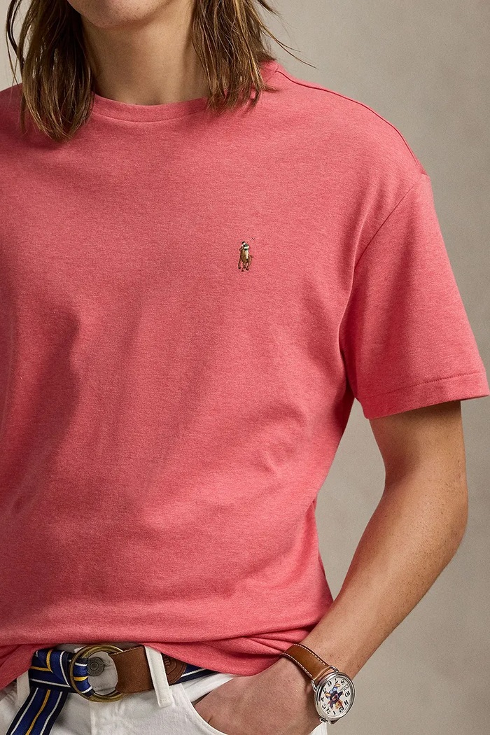 Tričko Polo Ralph Lauren ružová 710740727033