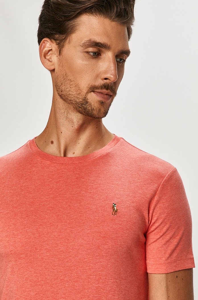 Футболка Polo Ralph Lauren розовый 710740727033