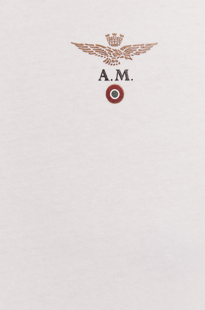 T-shirt Aeronautica Militare AM1UTI002 bela