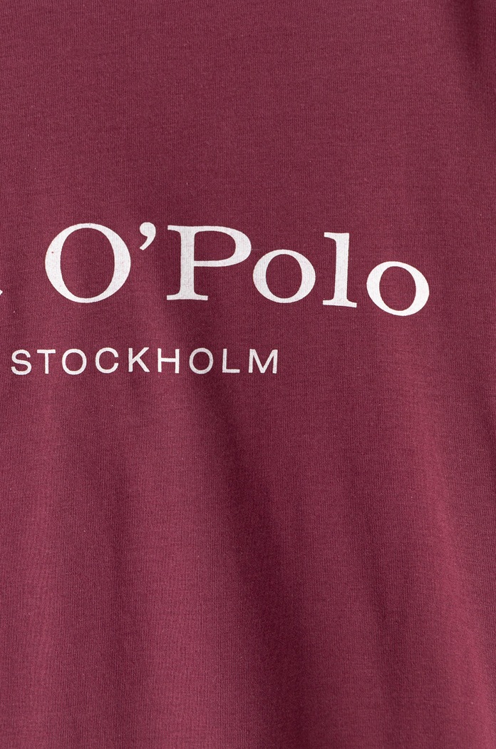 Odzież Marc O'Polo T-shirt 124222051532 fioletowy