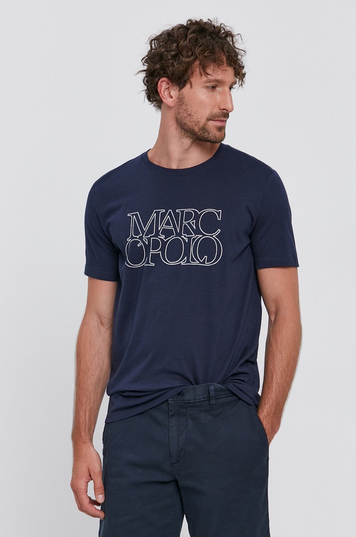 Tričko Marc O'Polo tmavomodrá 124247751354
