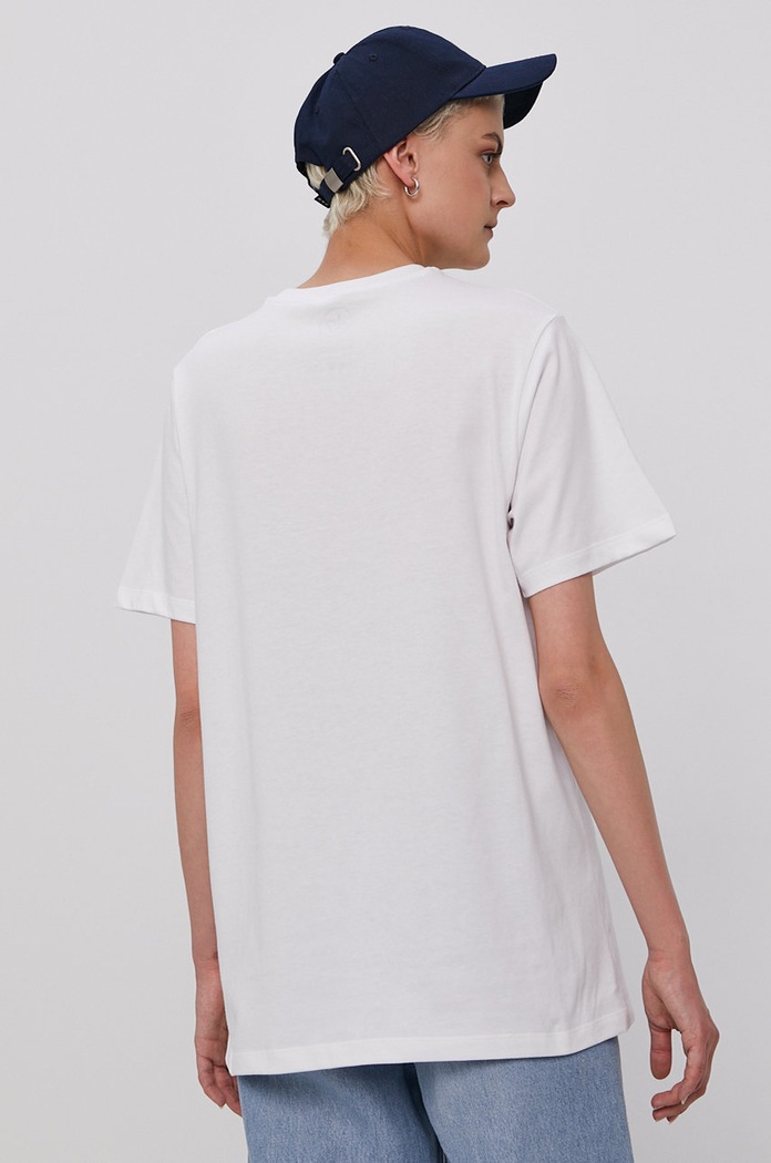 47 brand T-shirt biały BB017TEMIME544103WW