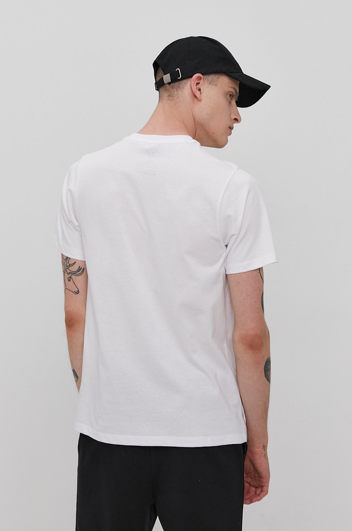 47 brand T-shirt BB017TEMIME544103WW biały
