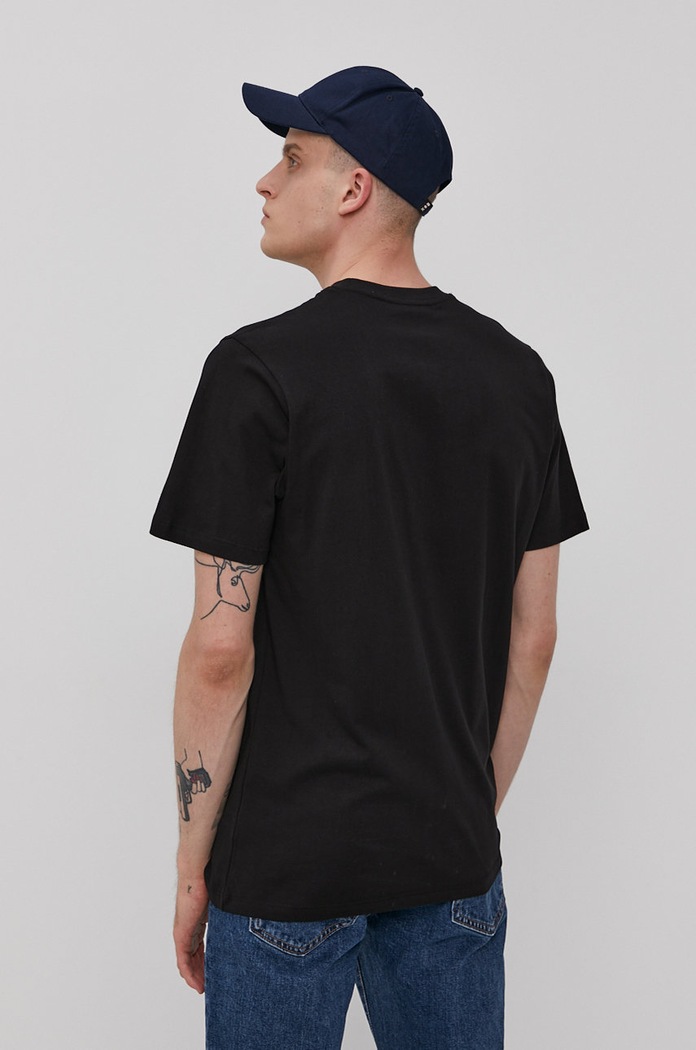 T-shirt 47 brand czarny HH004TEMIME544230JK