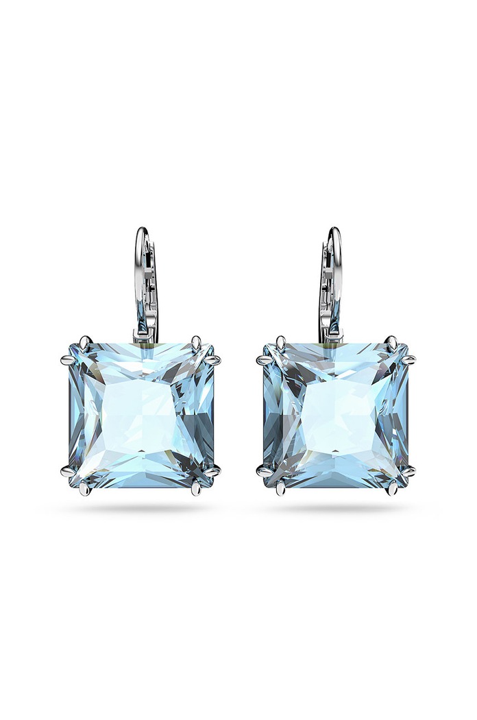 Náušnice Swarovski modrá 5619472