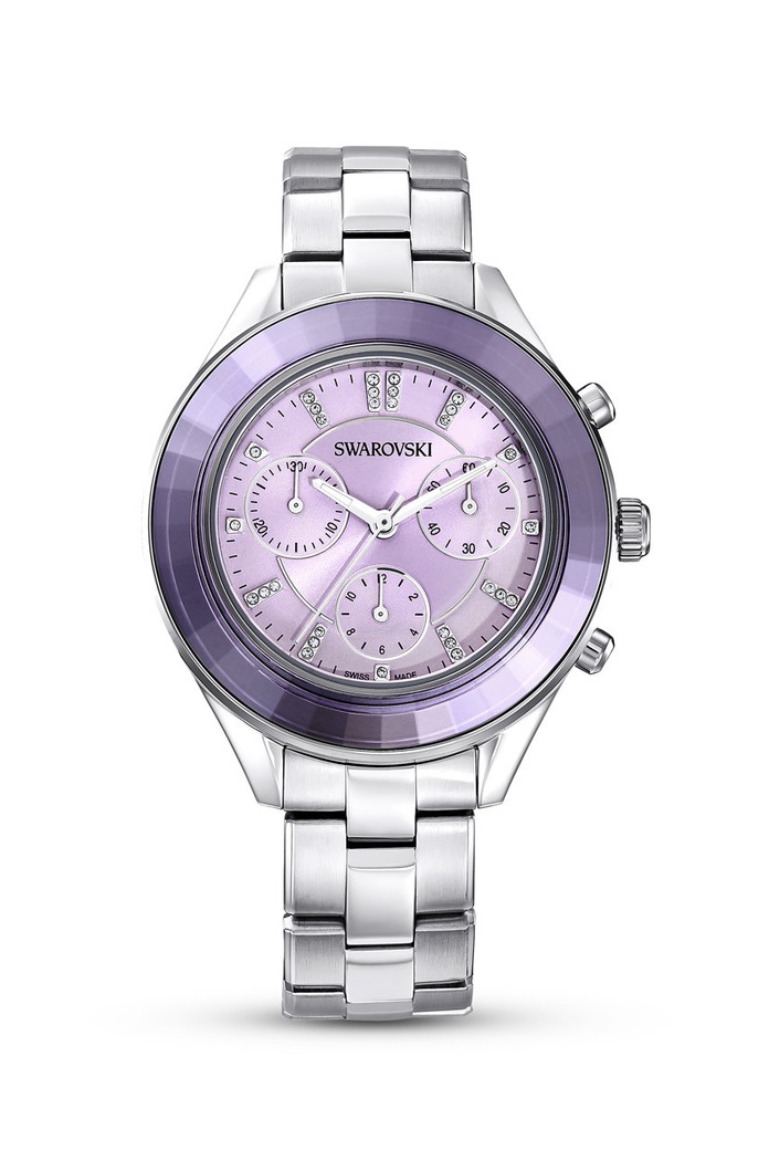 Hodinky Swarovski 5632484 OCTEA LUX SPORT strieborná 5632484