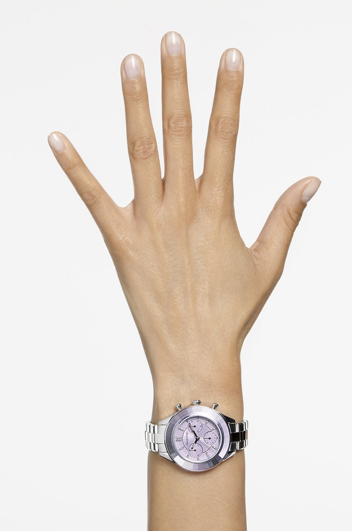Hodinky Swarovski 5632484 OCTEA LUX SPORT 5632484 strieborná AA00