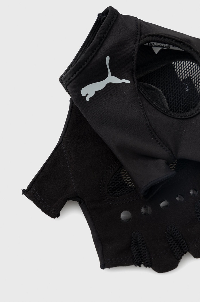 Puma rękawiczki treningowe Gym gloves 041773 czarny SS22