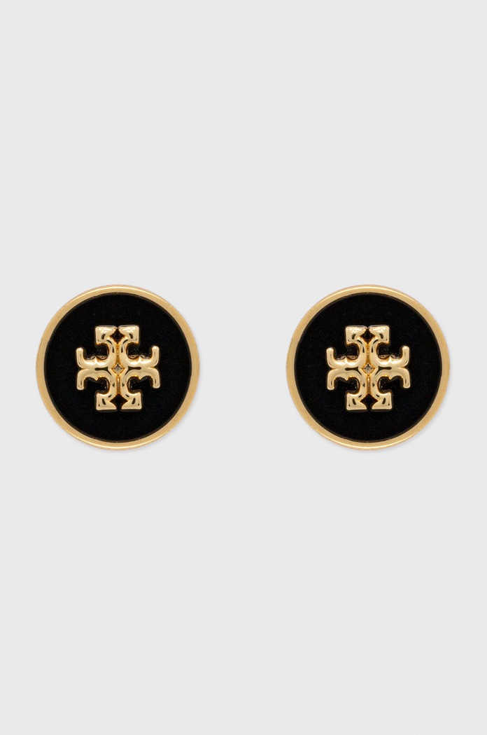Tory Burch kolczyki KIRA ENAMEL złoty 90547.720