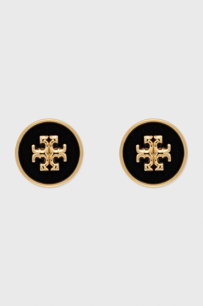 Tory Burch kolczyki KIRA ENAMEL złoty 90547.720