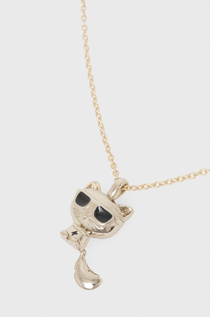 Karl Lagerfeld naszyjnik srebrny 220W3914 220W3914 złoty SS22