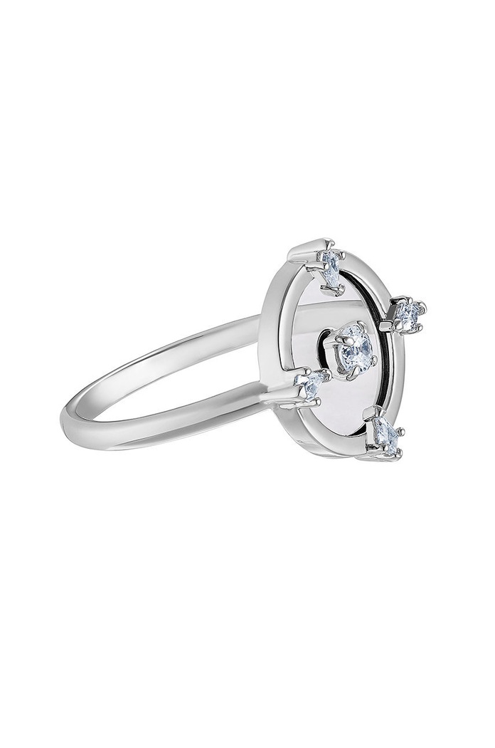 Prstýnek Swarovski 5552877 stříbrná SS22