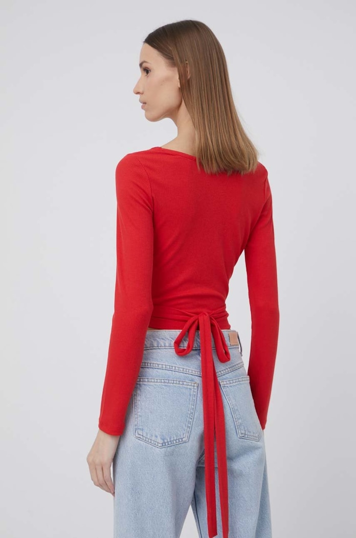 Odjeća Majica dugih rukava Pepe Jeans Catherine PL505162.255 crvena