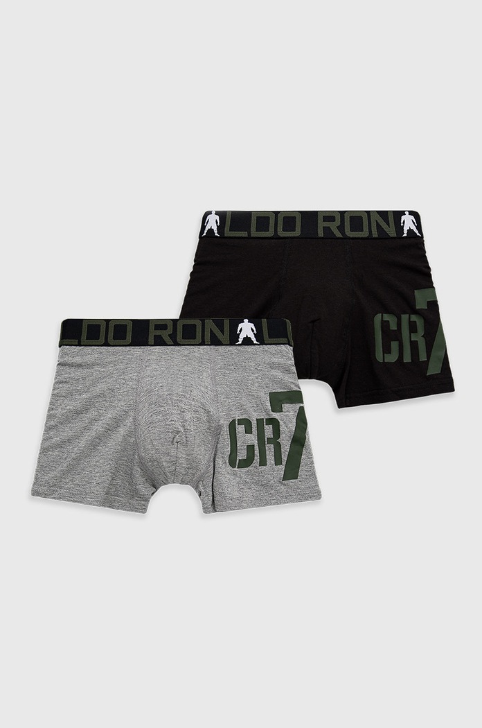 Dětské boxerky CR7 Cristiano Ronaldo (2-pack) přiléhavé boxerky vícebarevná 84100.51.151