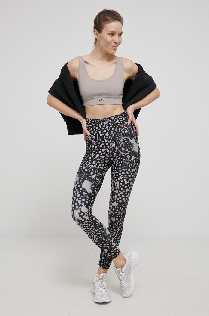 Sportovní podprsenka Reebok H56394 H56394 šedá SS22
