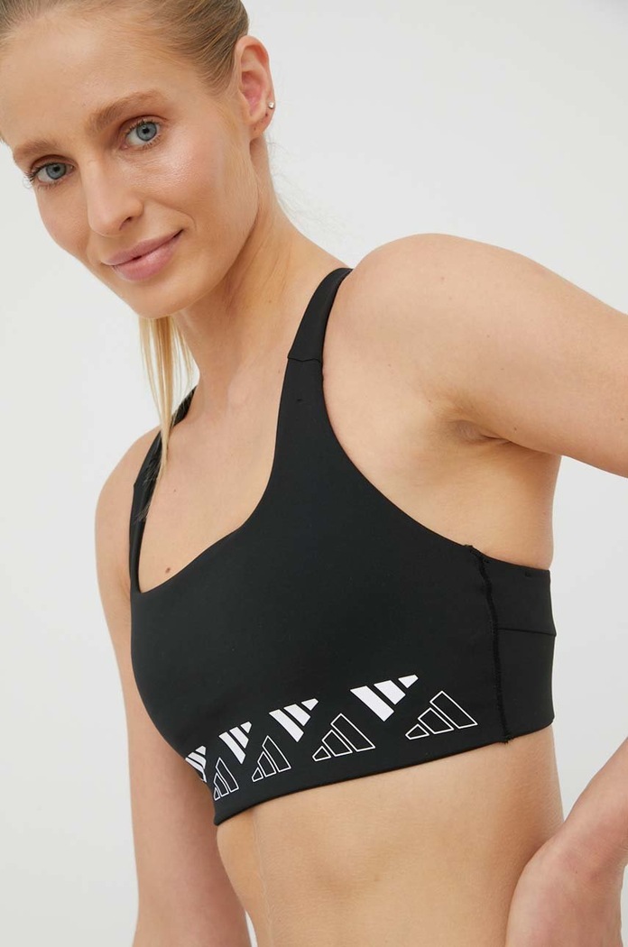 Športová podprsenka adidas Performance Powerimpact HD7691 čierna HD7691