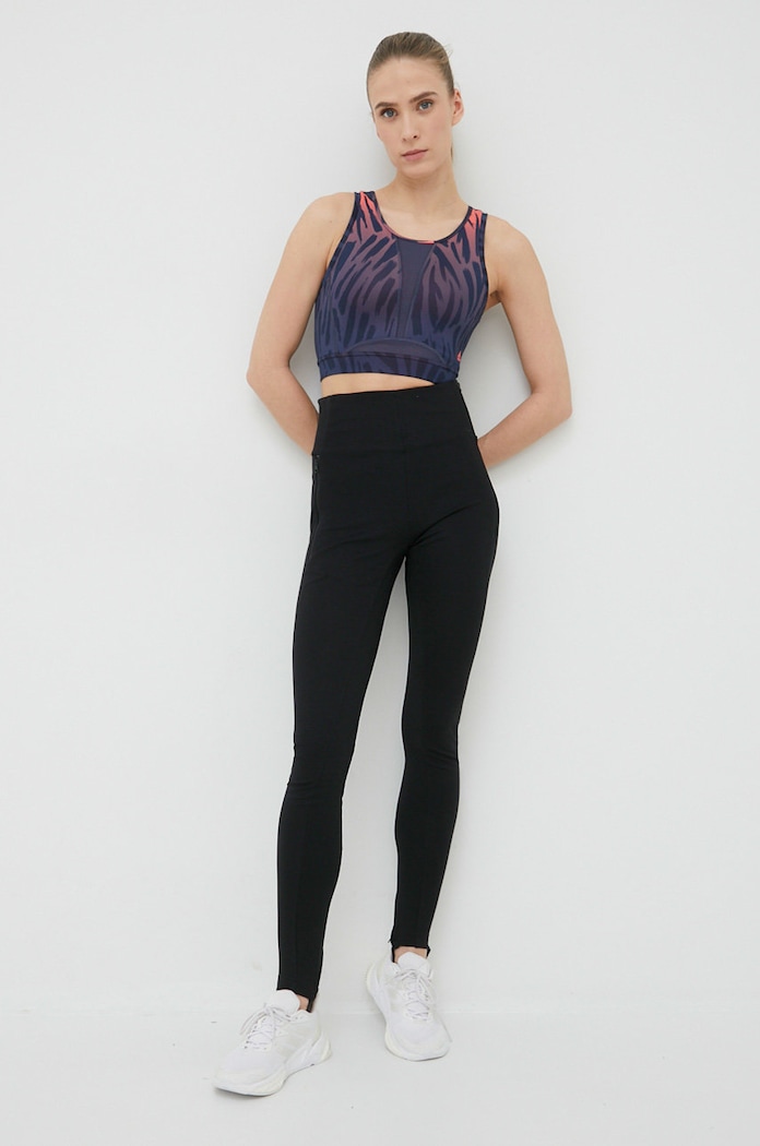 Sportovní podprsenka adidas Performance HA4324 HA4324 námořnická modř SS22