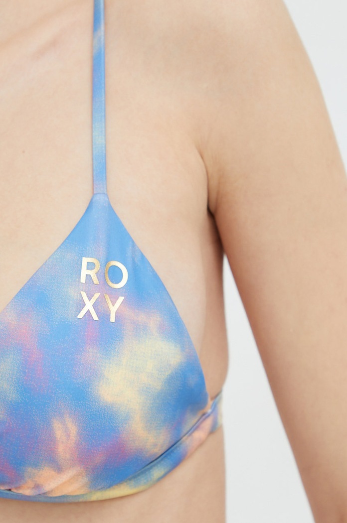 Roxy biustonosz kąpielowy dwustronny niebieski ERJX304603