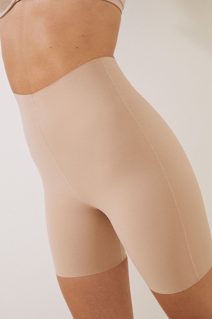 Oblečenie Tvarujúce šortky women'secret Micro 5182785 béžová