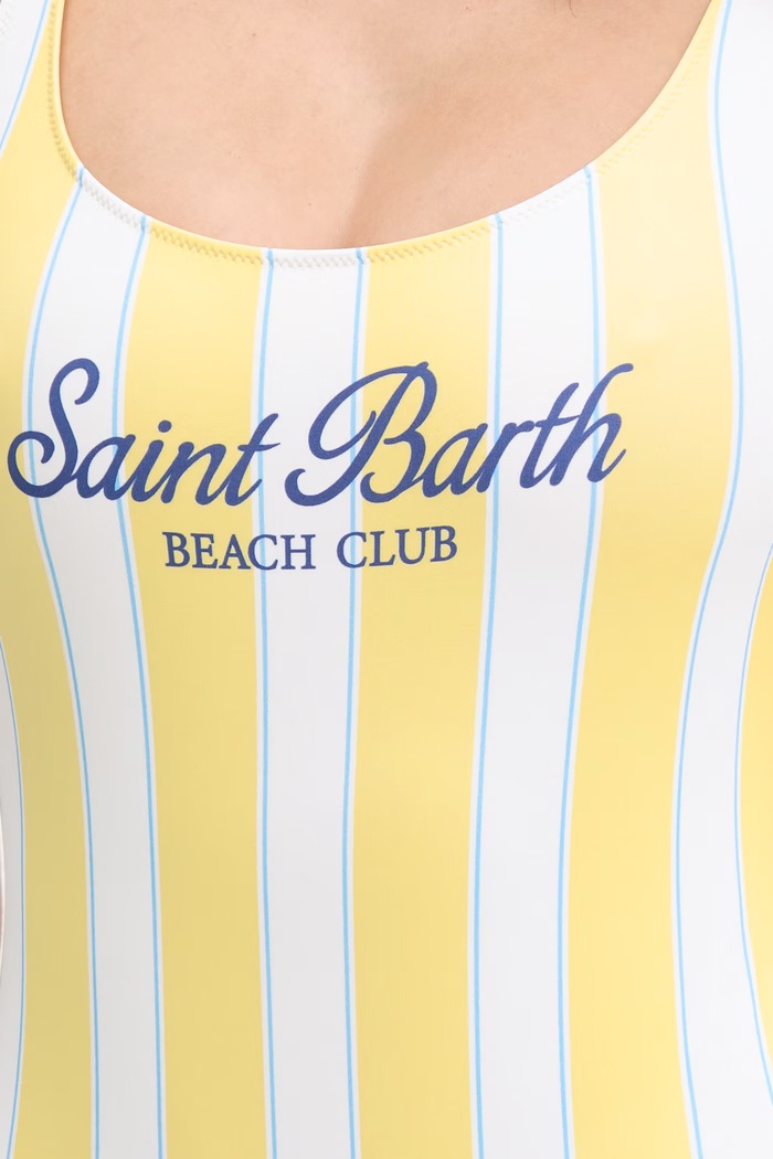 MC2 Saint Barth strój kąpielowy jednoczęściowy damski żółty LOR0001