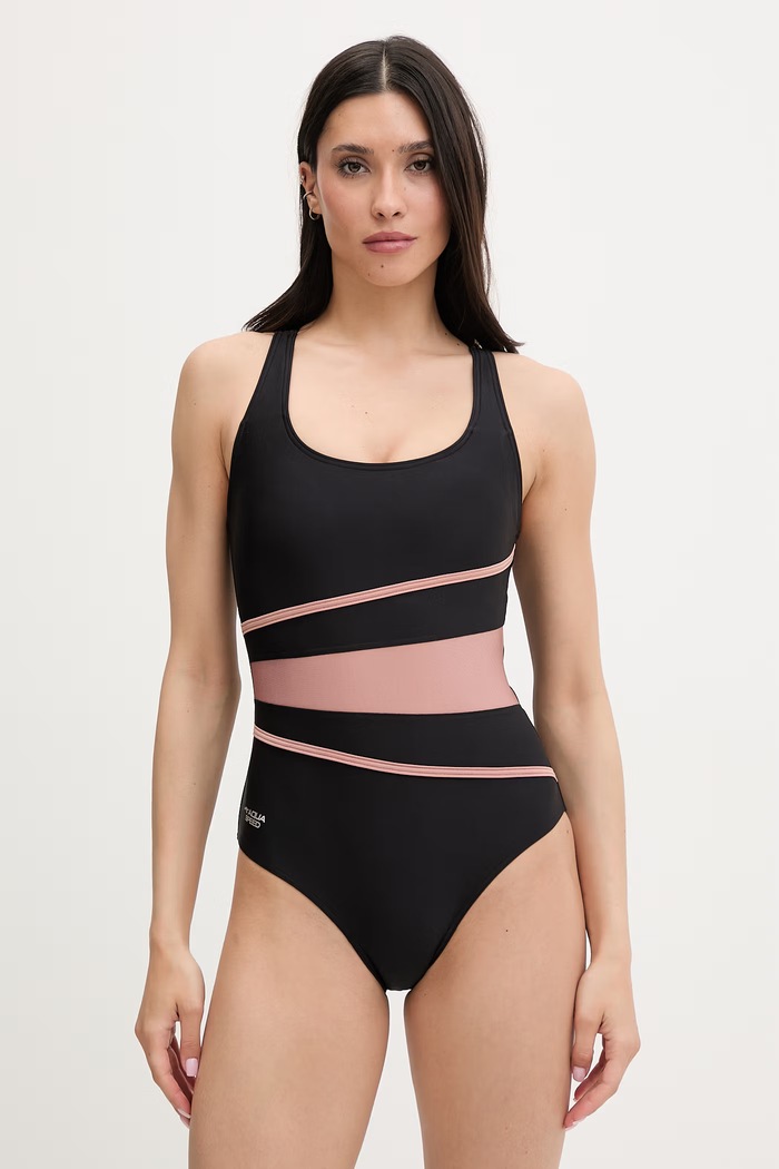 Aqua Speed jednodielne plavky dámske čierna STELLA.LADY