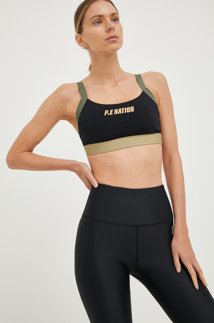 Спортен сутиен P.E Nation Elevate 22PE2C035 черен SS22
