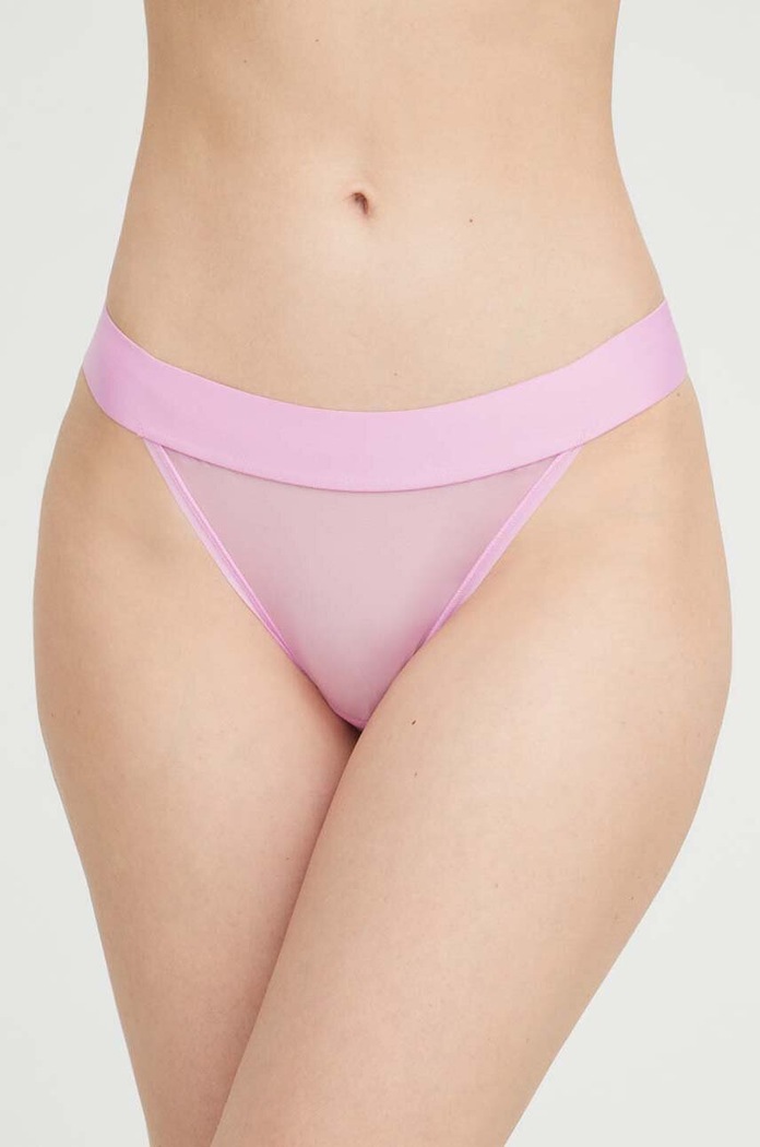 DKNY nohavičky dámske nohavičky ružová DK8945