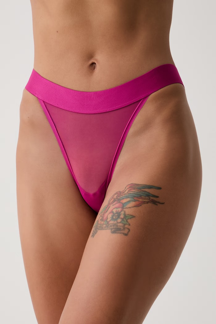 DKNY figi damskie różowy DK8945